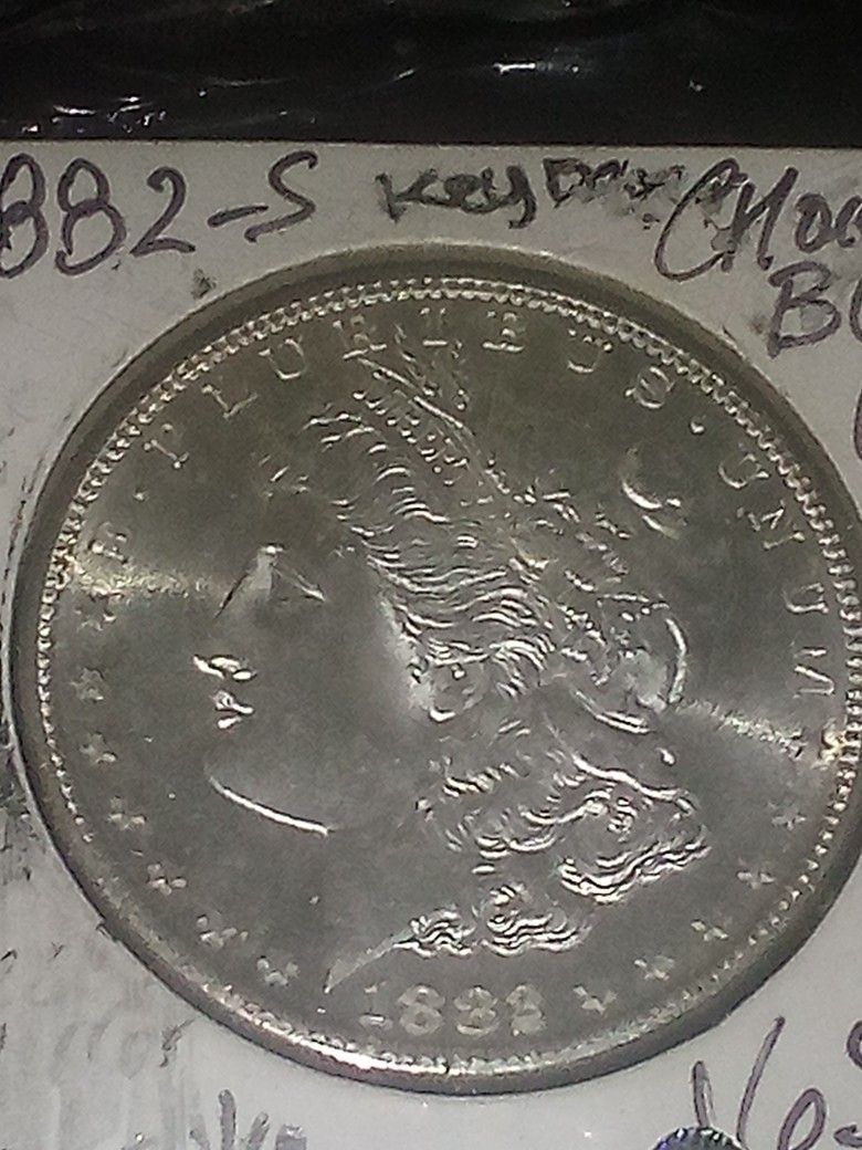 1982 S Morgan Silver Dollar Us Coin