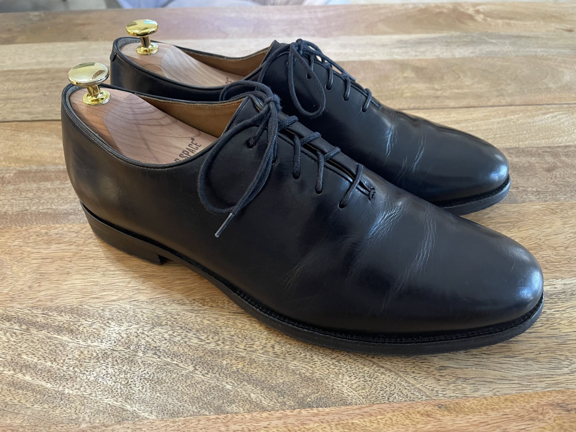 cole haan wholecut black