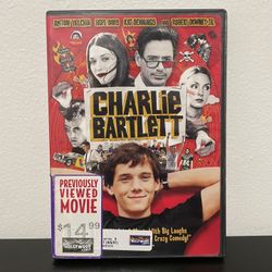 Charlie Bartlett DVD Movie Robert Downey Jr Kat Dennings Comedy Romance 2007 
