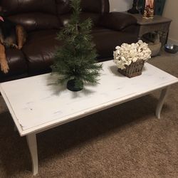 Distressed Farmhouse Table 48x21x16 tall (sealed)