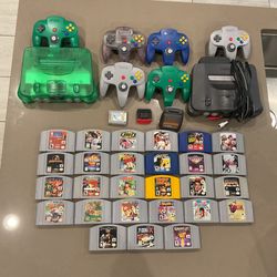 N64 games consoles Nintendo 64