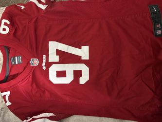 NFL 49ers Nick Bosa Jersey Medium - Best Offer