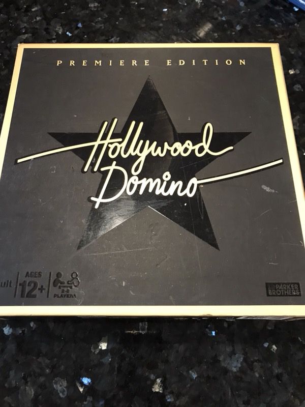 Hollywood Domino board game, New