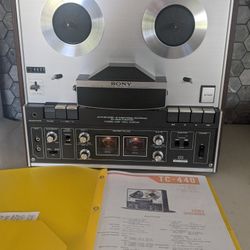Vintage Sony Reel to Reel Tape Deck -Needs Serviced
