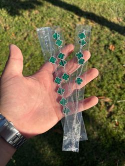 .925 Silver Clover bracelets