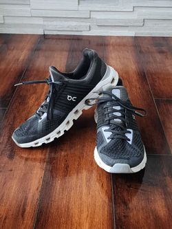 On Cloud Running Cloudswift Sneakers – Women's US 10.5 | Black/Gray Athletic Running Shoes