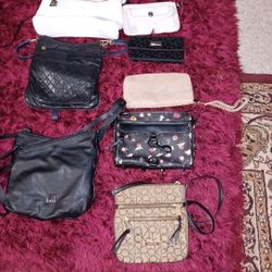 Purses and backpacks