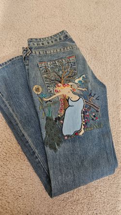 HTF Y2K True Religion Lady Godiva women's ladies