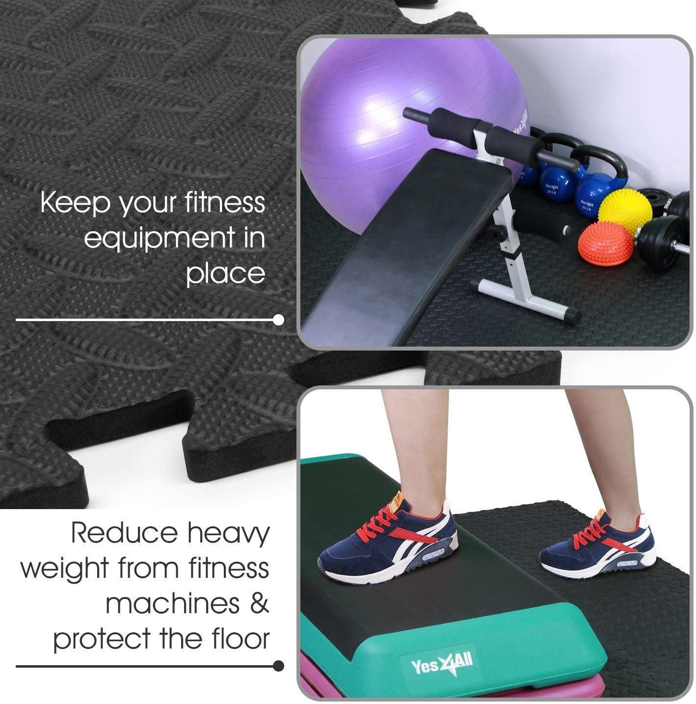 💥 Foam Mats – Cover 120 SqFt