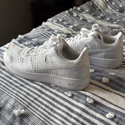 AF1 pure platinum fly knit