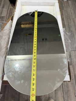 Oval Medicine Cabinet 