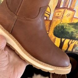 Botas Para Hombre, Botas Punta Suave Para Trabajo 