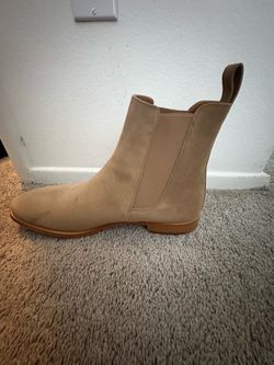 New Untouched THE CLASSIC TAN CHELSEA BOOTS ORO Men’s Size 14