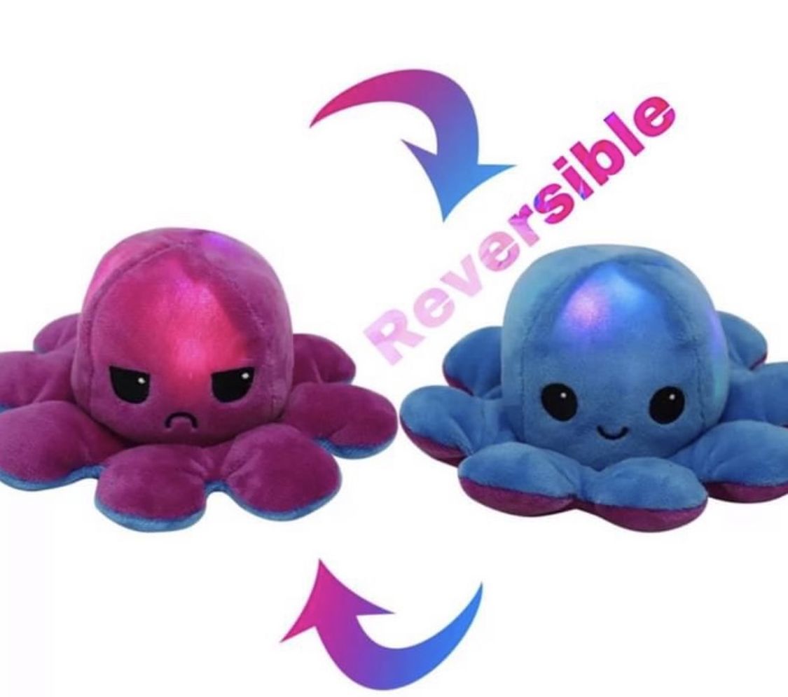 Mood plushies reversible