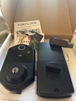 FortILock Security Smart Lock Black
