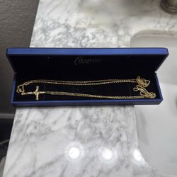 Gold Rope Chain Set