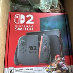 Nintendo Switch 2 Mario Kart Bundle New