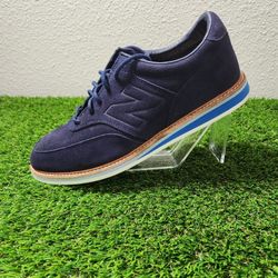 Men's New Balance MD1100NV Sneakers Size 9 Blue Suede Shoes