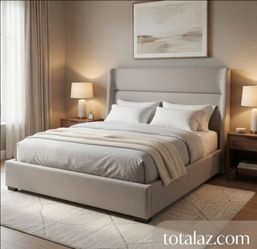 Upholstered Queen Bed Frame