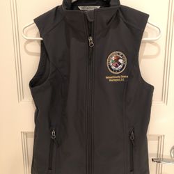 Woman’s Light Weight Vest  Available In Black and Gray Never Worn