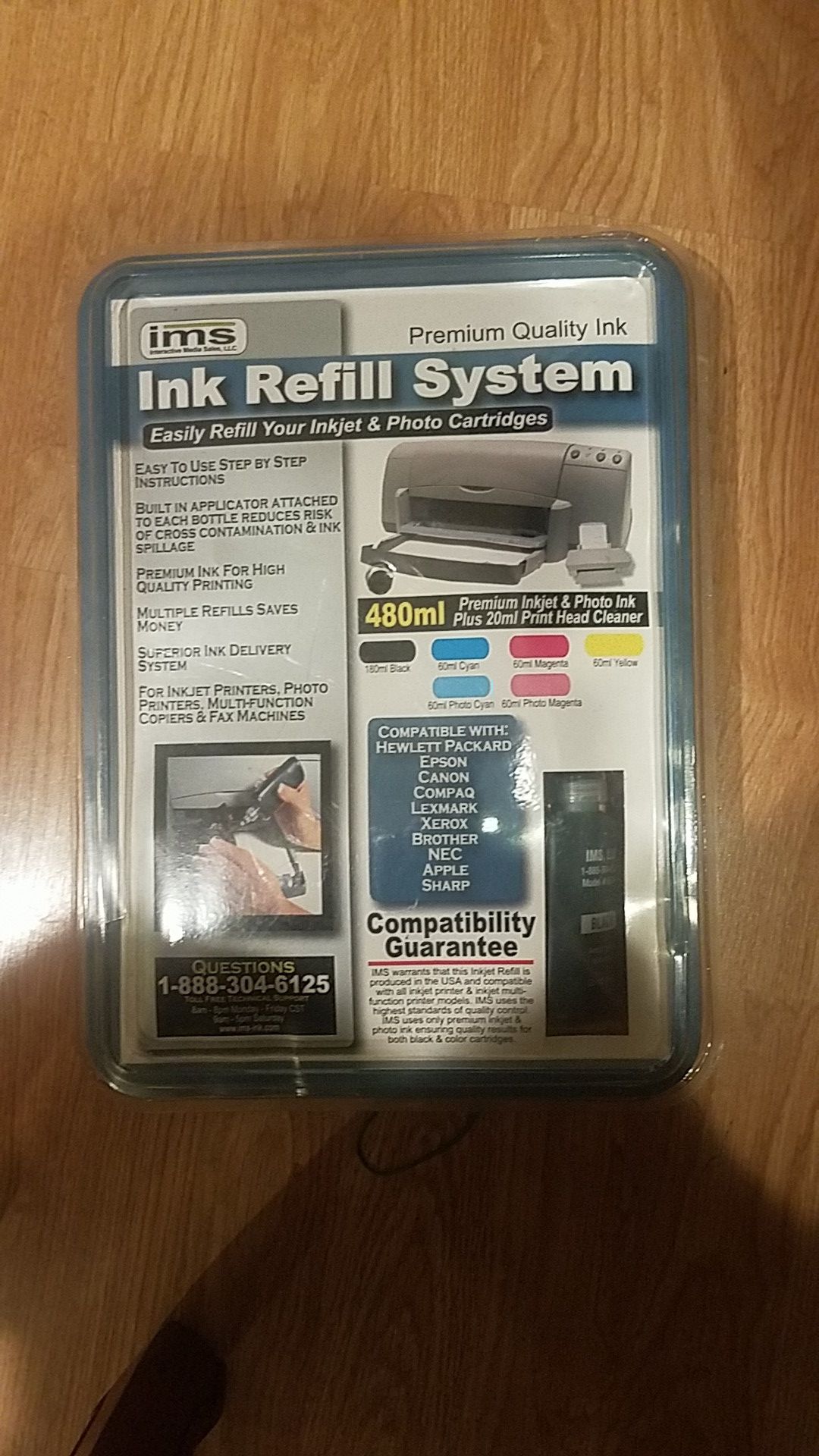 IMS ink refill system