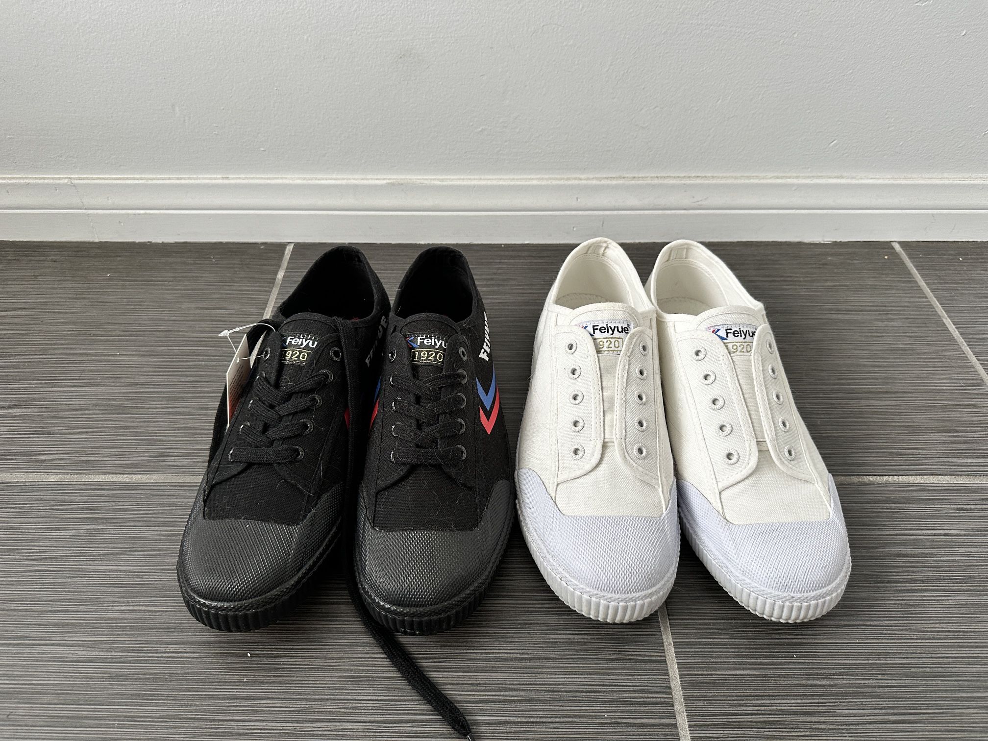Feiyue shoes, 2 Pairs (Brand new)