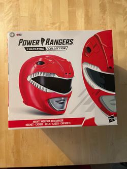 Hasbro Mighty Morphin Power Rangers Lightning Collection Red Ranger Helmet