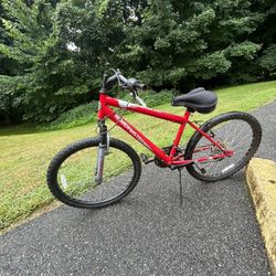 Roadmaster 24" Granite Peak Boys Mountain Bike, Red 