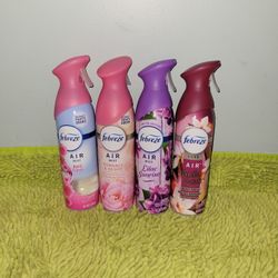 4 Febreze Spray 