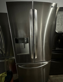 LG 3-Door French Door Fridge with Ice Maker