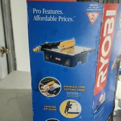 RYOBI Wet SAW LIKE NEW
