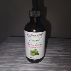 NEW OREGANO OIL
PURE AND NATURAL
4OZ

