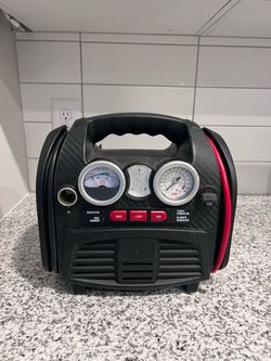 Power station jumpstart, air compressor, dc outlet