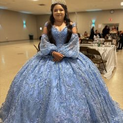 Quinceañera Blue Dress