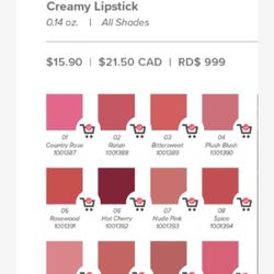 Lipstick Y Shampoo En Seco