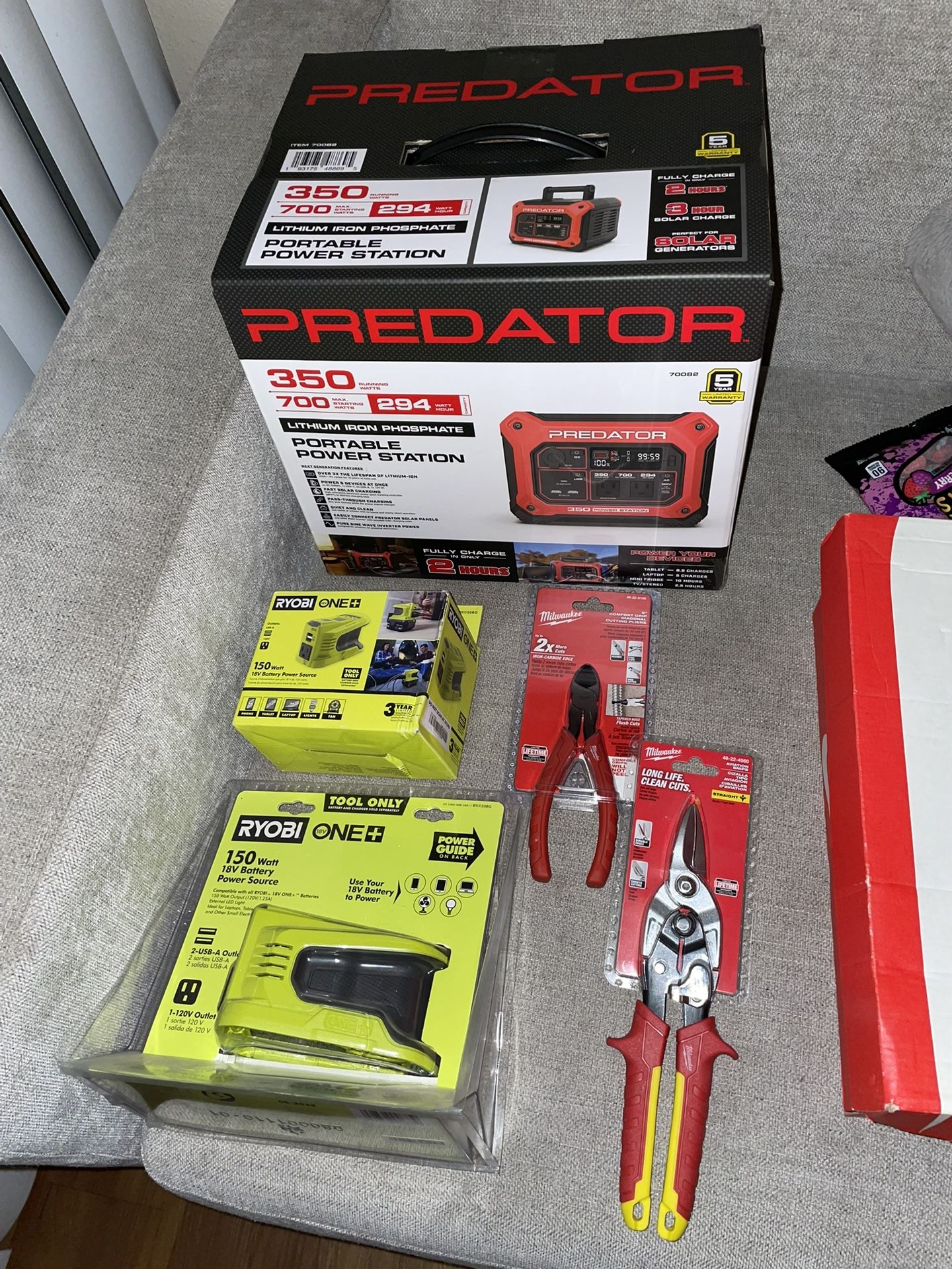 Power Station, Ryobi 18v One & Tools