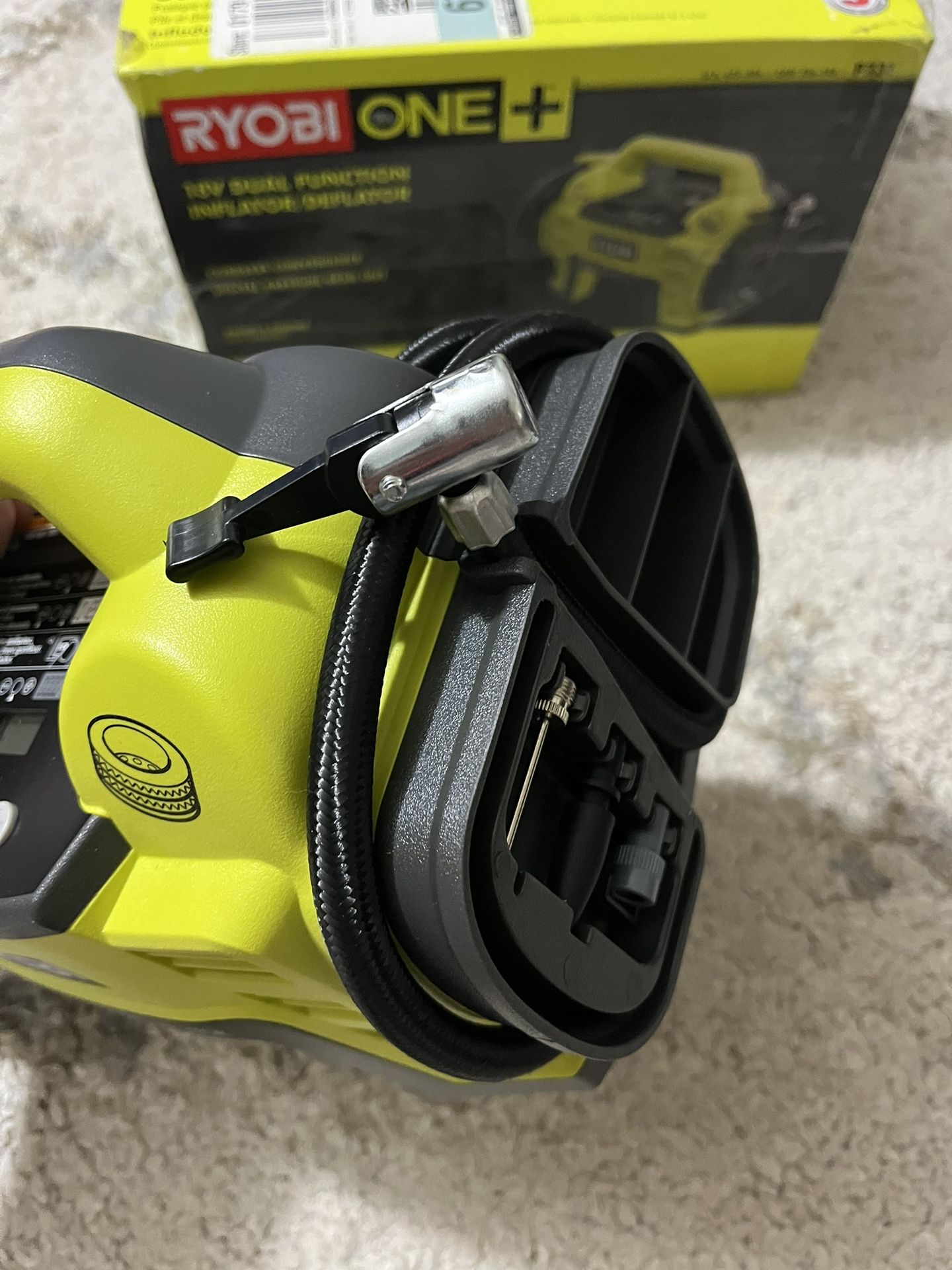 Ryobi P731 One 18v Dual Function Power Inflator/deflator Cordless Air