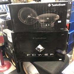 Rockford Fosgate T1 6x9 And 6.5 Speaker package Bb