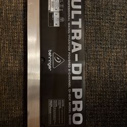 Behringer DI800 Ultra DI-Pro (PRICE NEGOTIABLE)