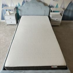 Twin Bed / Bed frame Plus Mattress 
