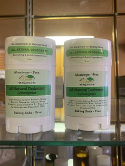 ALL NATURAL DEODORANT- LEMONGRASS