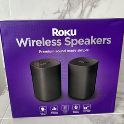 BRAND NEW ROKU WIRELESS SPEAKERS BLUETOOTH