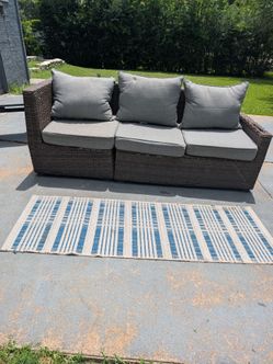 Patio sofa