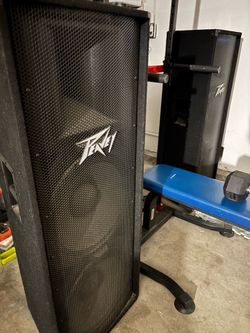 2 Pevey speakers PV 215 pair