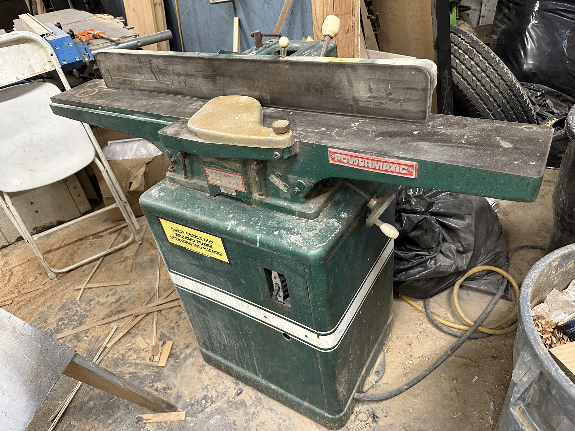 Powermatic Wood Jointer for Sale in Gardena, CA OfferUp