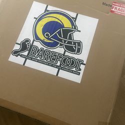 Rams Barefoot Neon LED Light 