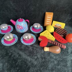Tea Set And Play Food