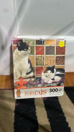 Cat puzzle piece