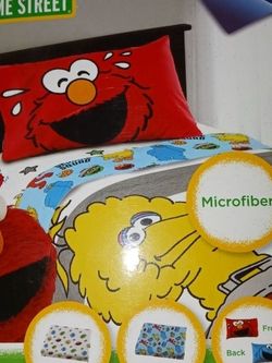 Sesame Street Twin Sheet Set
