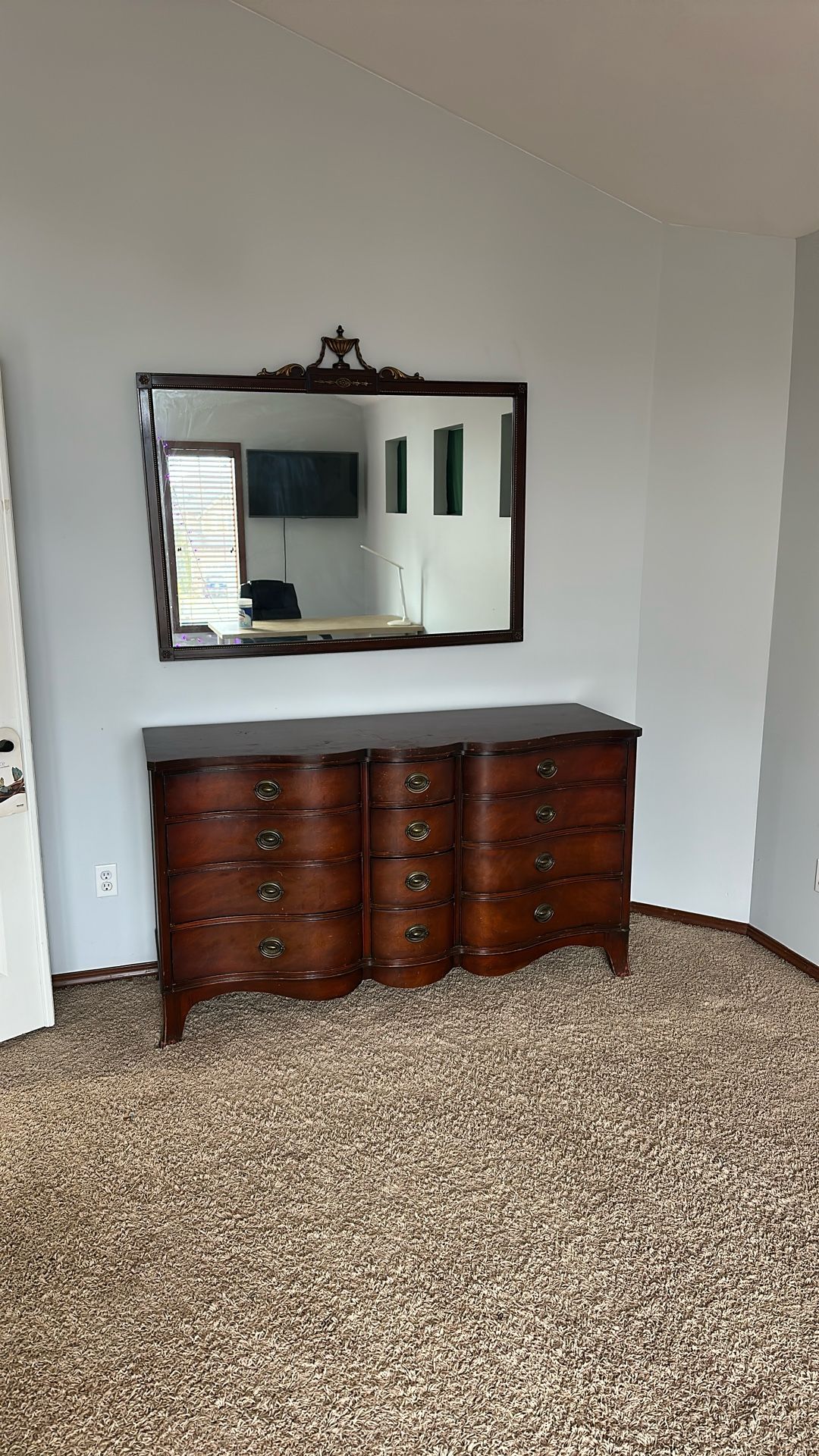 Dresser And Mirror